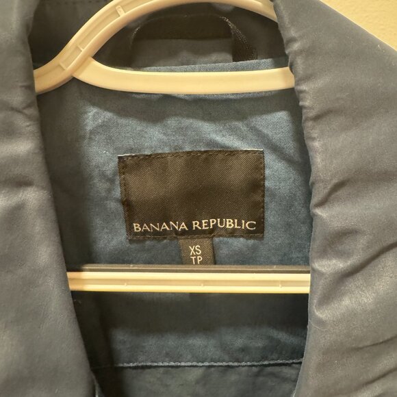 Banana Republic Water Resistant Field Jacket XS blue - Picture 2 of 2